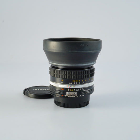 Nikon Ai-S NIKKOR 50mm F/1.4 prime lens
