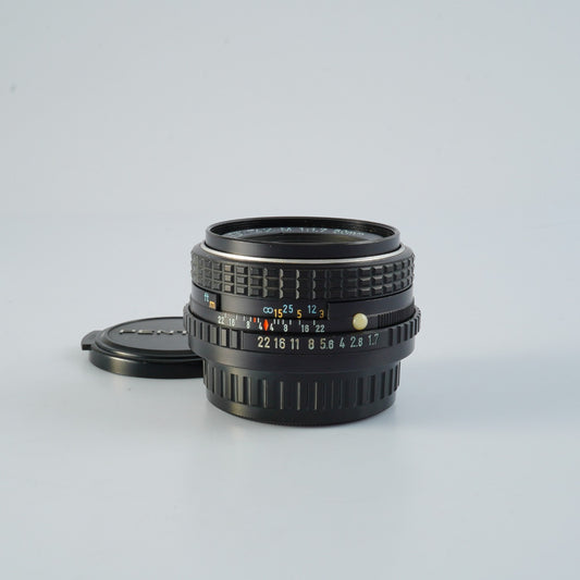 SMC PENTAX M 50mm F/1.7 (für Pentax K) Festbrennweitenobjektiv