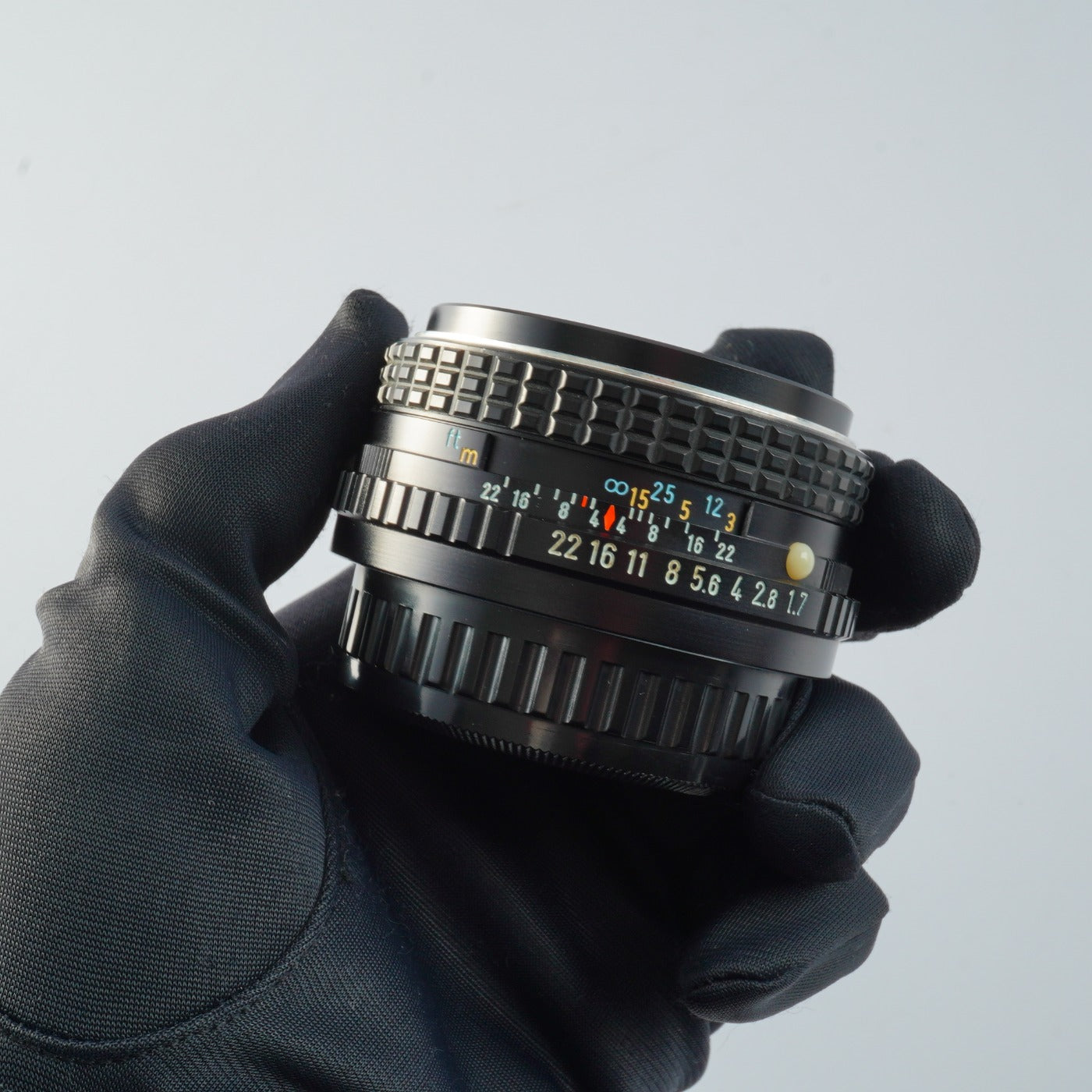 SMC PENTAX M 50mm F/1.7 (für Pentax K) Festbrennweitenobjektiv