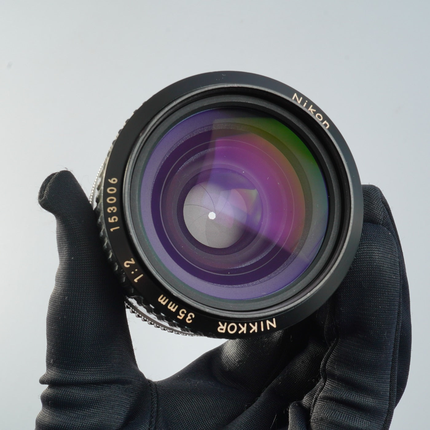 Nikon Ai NIKKOR 35mm F/2 prime lens