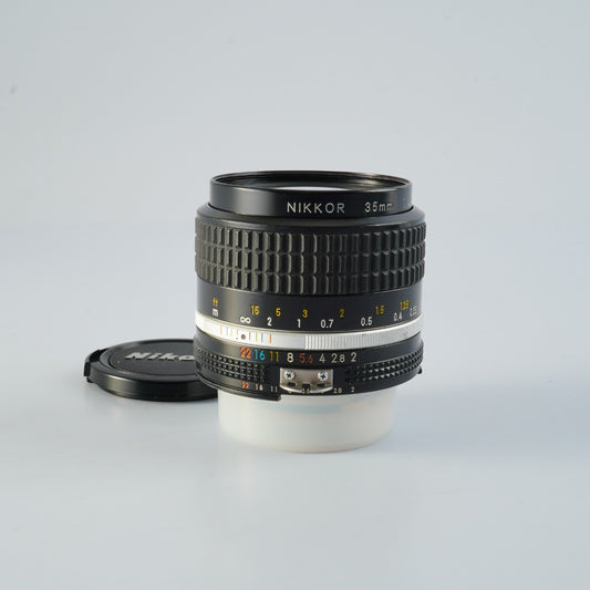 Nikon Ai-S NIKKOR 35mm F/2 prime lens