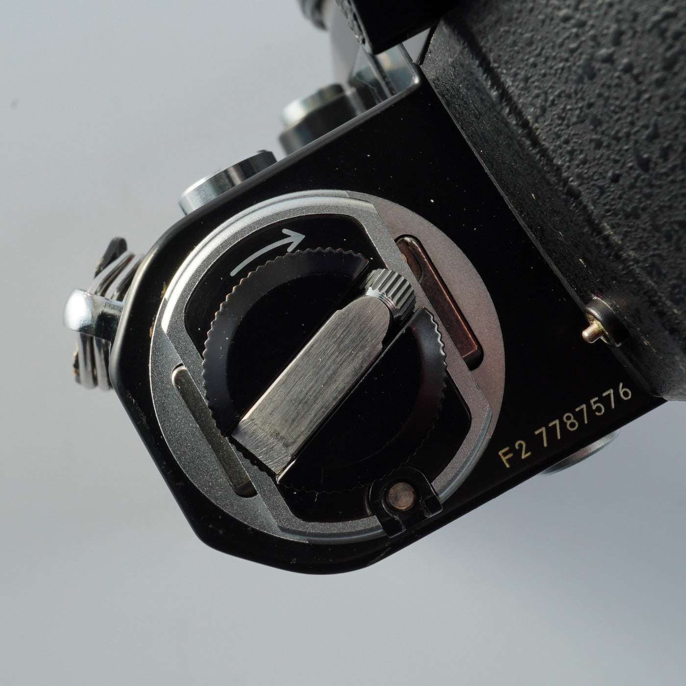 【SERVICED & TESTED】 Nikon F2 Photomic AS DP-12 Black + NIKKOR Ai 50mm F/1.4 + AR-1 MF フィルム一眼レフカメラ