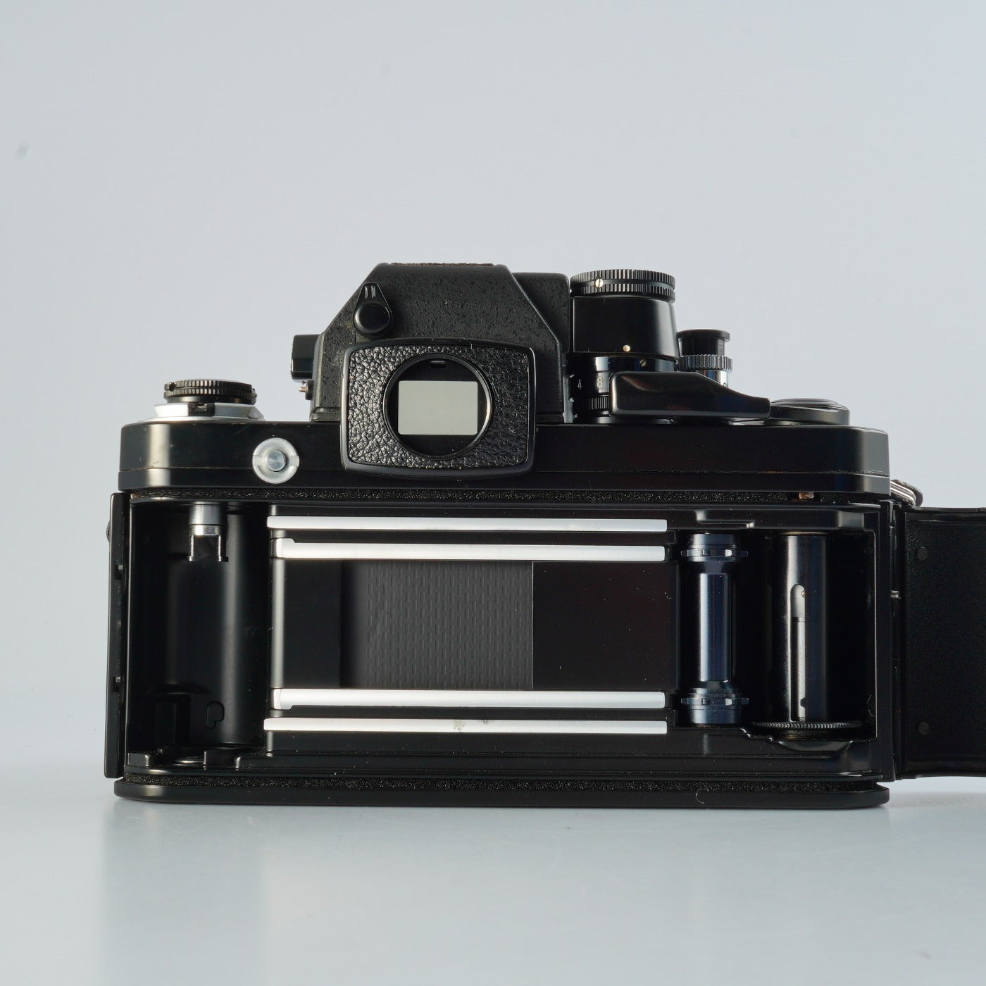 【SERVICED & TESTED】 Nikon F2 Photomic AS DP-12 Black + NIKKOR Ai 50mm F/1.4 + AR-1 MF フィルム一眼レフカメラ
