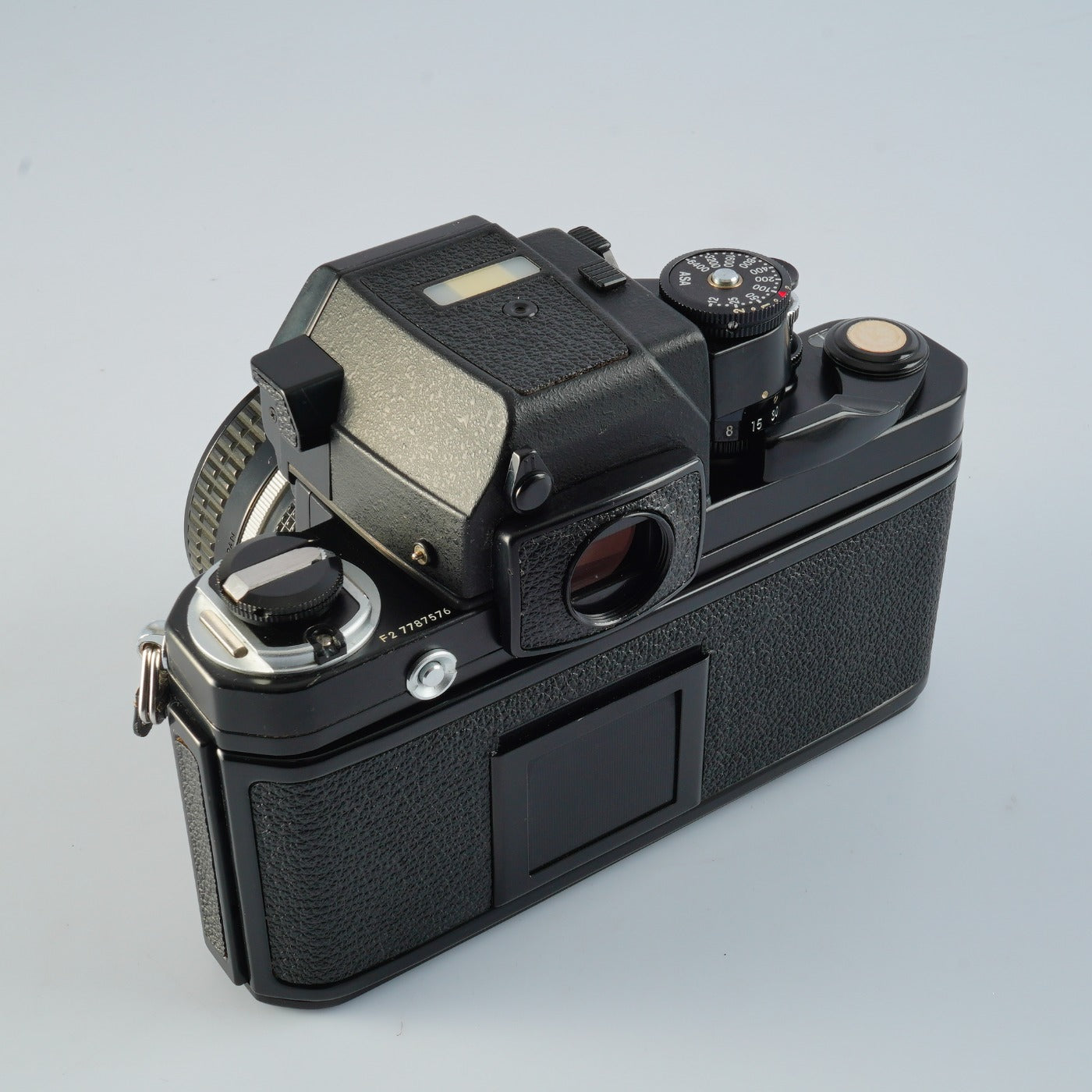 【SERVICED & TESTED】 Nikon F2 Photomic AS DP-12 Black + NIKKOR Ai 50mm F/1.4 + AR-1 MF フィルム一眼レフカメラ