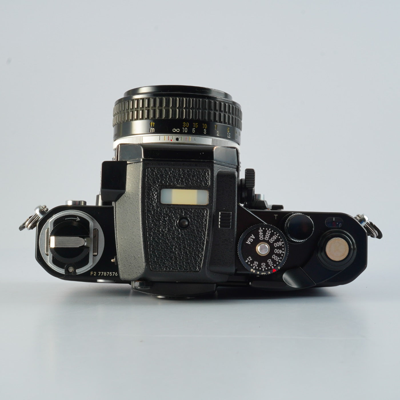 【SERVICED & TESTED】 Nikon F2 Photomic AS DP-12 Black + NIKKOR Ai 50mm F/1.4 + AR-1 MF フィルム一眼レフカメラ