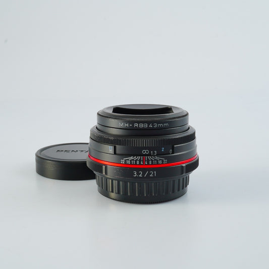 PENTAX DA 21mm F/3.2 AL Limited Black HD (für Pentax K) Festbrennweitenobjektiv