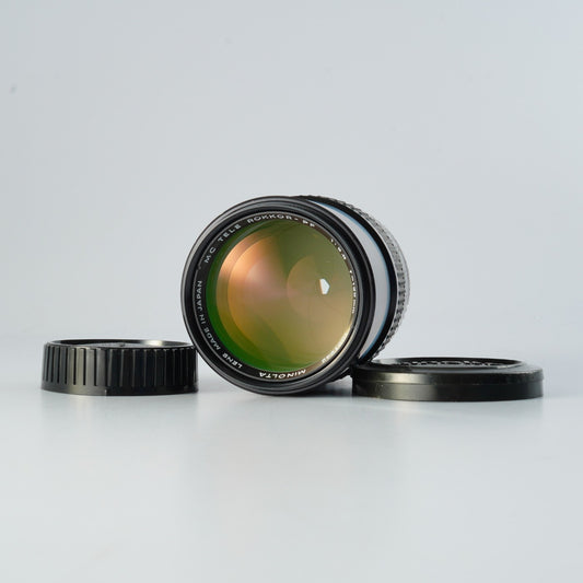 MINOLTA MC TELE ROKKOR PF 135mm F/2.8 単焦点レンズ