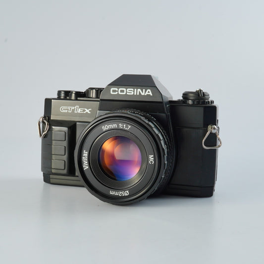 COSINA CT1 EX + VIivitar 50mm F/1.7 MC MF フィルム一眼レフカメラ