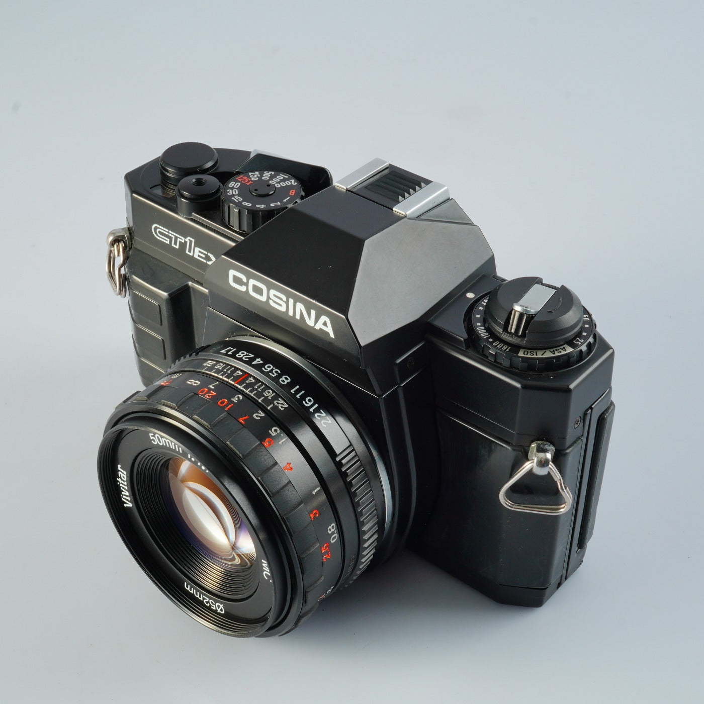 COSINA CT1 EX + VIivitar 50mm F/1.7 MC MF film SLR camera