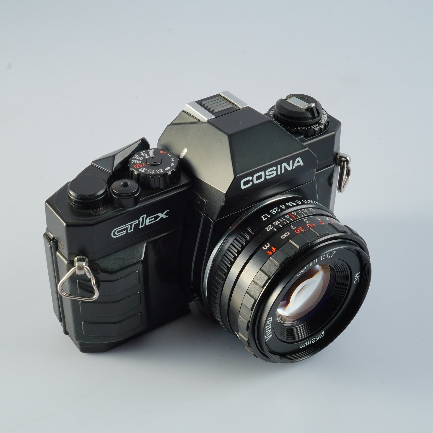 COSINA CT1 EX + VIivitar 50mm F/1.7 MC MF film SLR camera