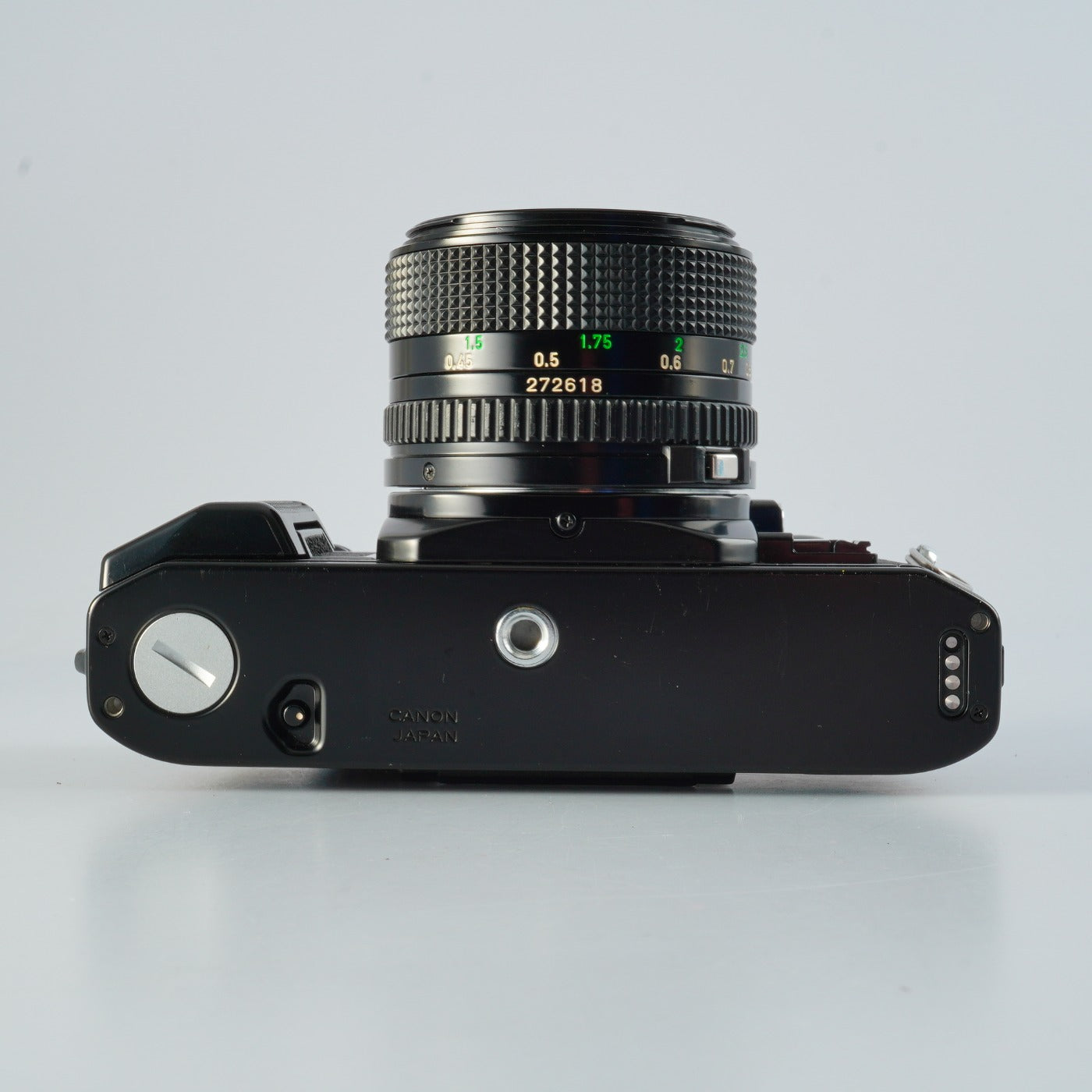 [SERVICED &amp; TESTED] Canon AE-1 Program Black + New FD 50mm F/1.4 MF Film SLR Camera