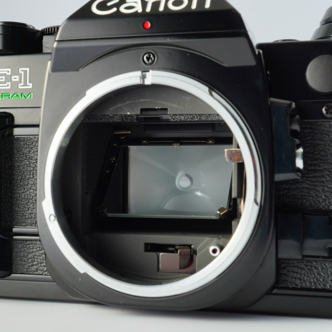 [SERVICED &amp; TESTED] Canon AE-1 Program Black + New FD 50mm F/1.4 MF Film SLR Camera