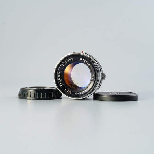 OLYMPUS G.ZUIKO AUTO-S 40mm F/1.4 für PEN FT / FV / F Festbrennweite