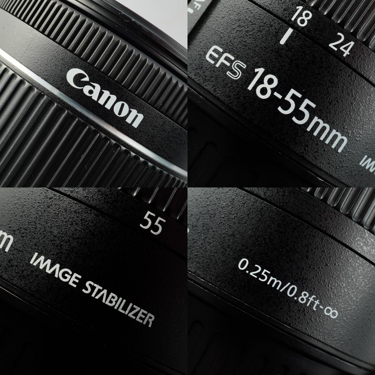 Canon EF-S 18-55mm F/4-5.6 IS STM ズームレンズ