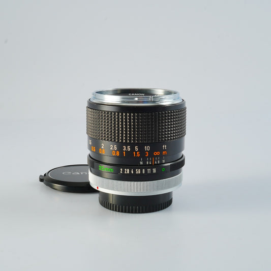 Canon FD 35mm F/2 Concave "O" prime lens