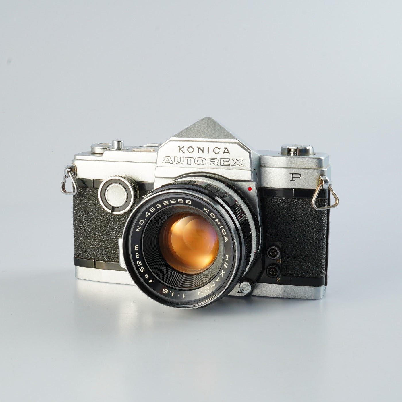 【Serviced & Tested】 Konica AUTOREX P + Hexanon 52mm F/1.8 MF フィルム一眼レフカメラ