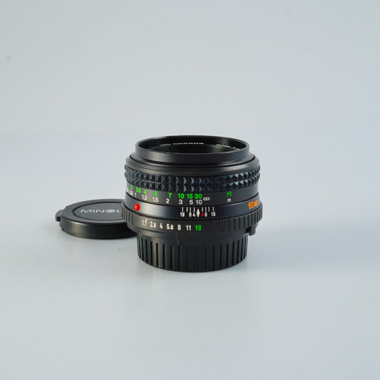 MINOLTA MD ROKKOR 50mm F/1.7 Festbrennweitenobjektiv