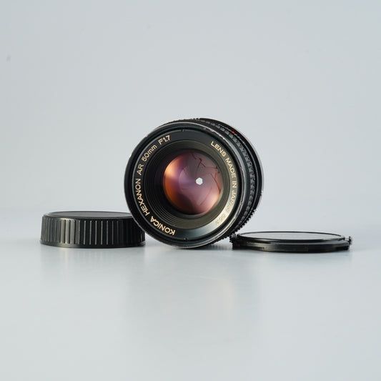 Konica HEXANON AR 50mm F/1.7 Prime Lens