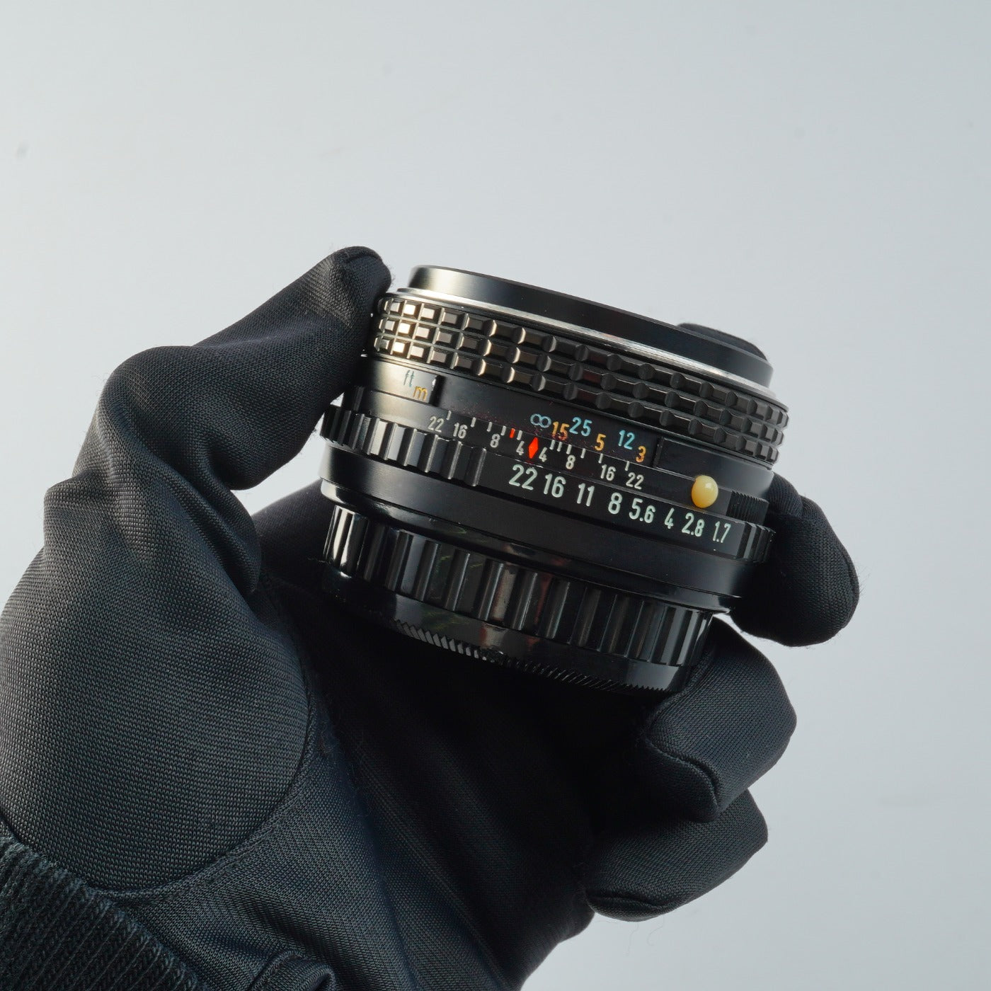 SMC PENTAX M 50mm F/1.7 (für Pentax K) Festbrennweitenobjektiv