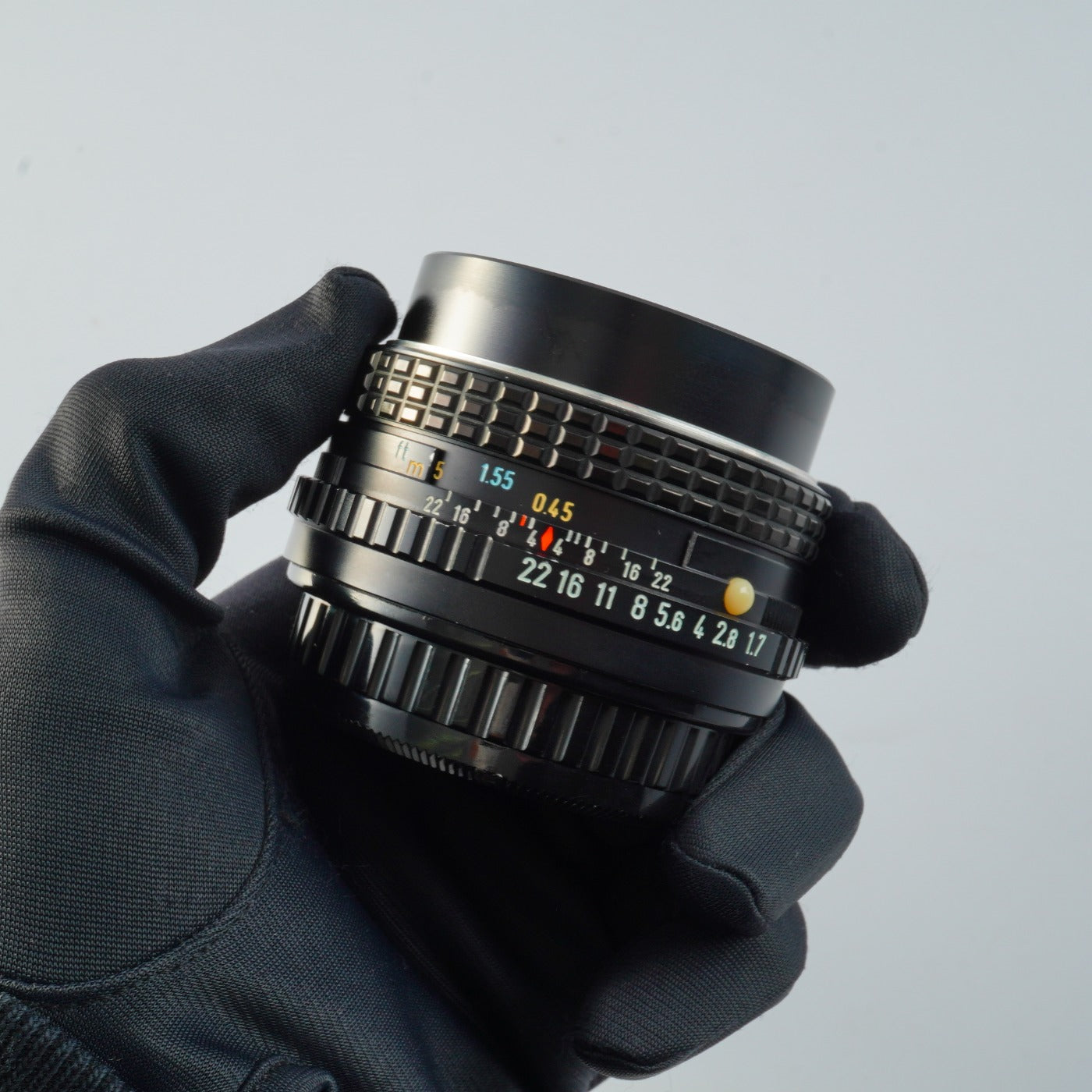 SMC PENTAX M 50mm F/1.7 (für Pentax K) Festbrennweitenobjektiv