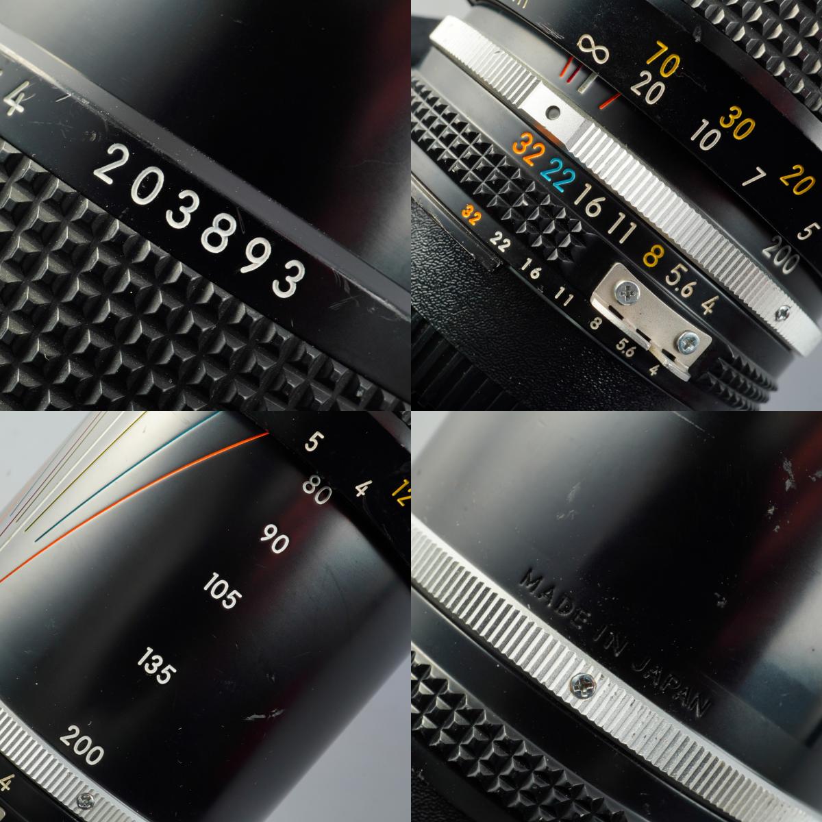 Nikon Ai-S Zoom NIKKOR 80-200mm F/4 ズームレンズ