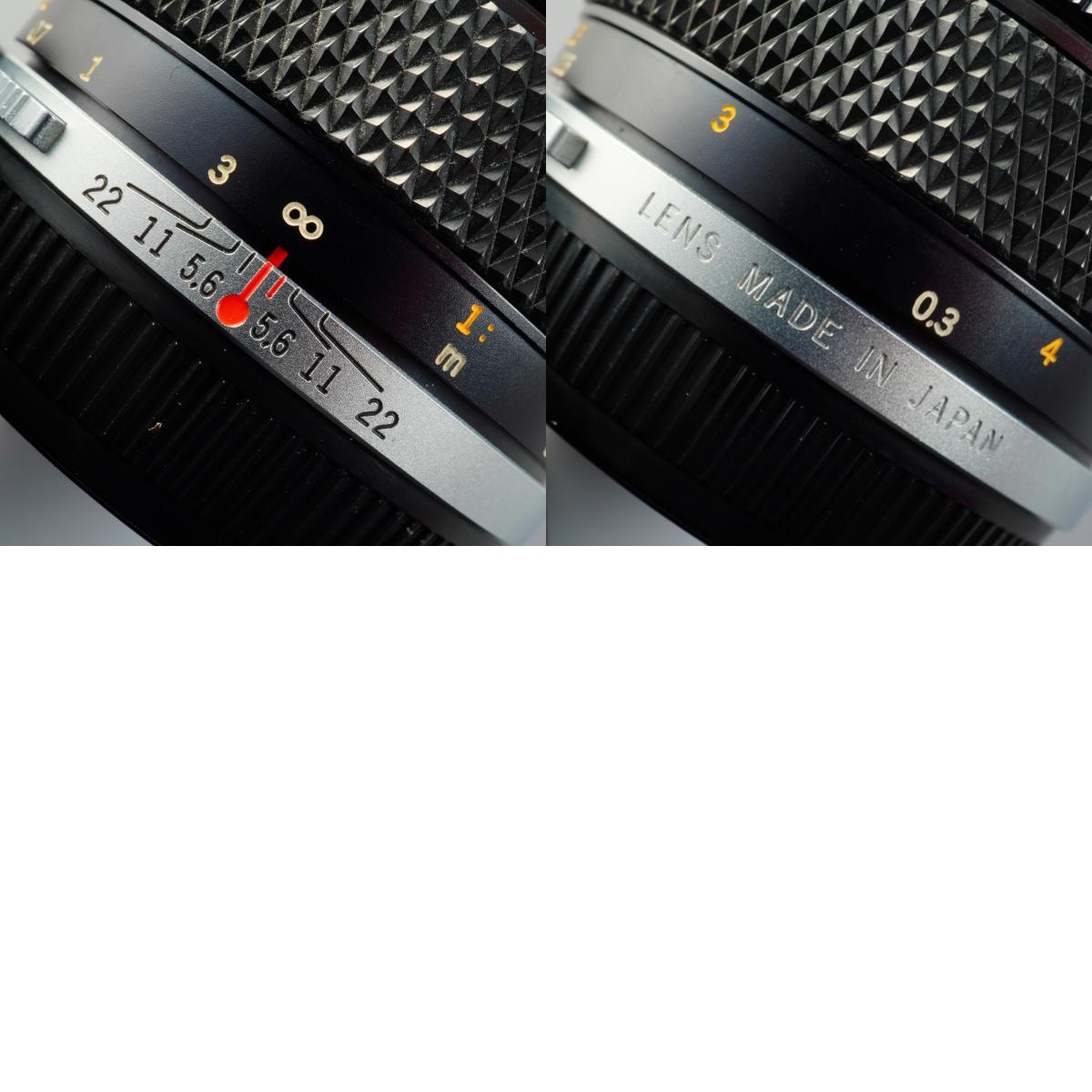 OLYMPUS OM-SYSTEM ZUIKO AUTO-MACRO 50mm F/3.5 単焦点レンズ