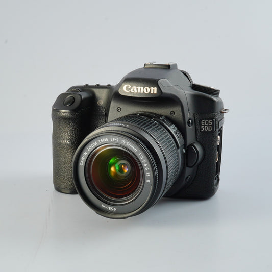 Canon EOS 50D + EF-S 18-55mm F/3.5-5.6 IS Ⅱ + CF 2GB デジタル一眼レフカメラ