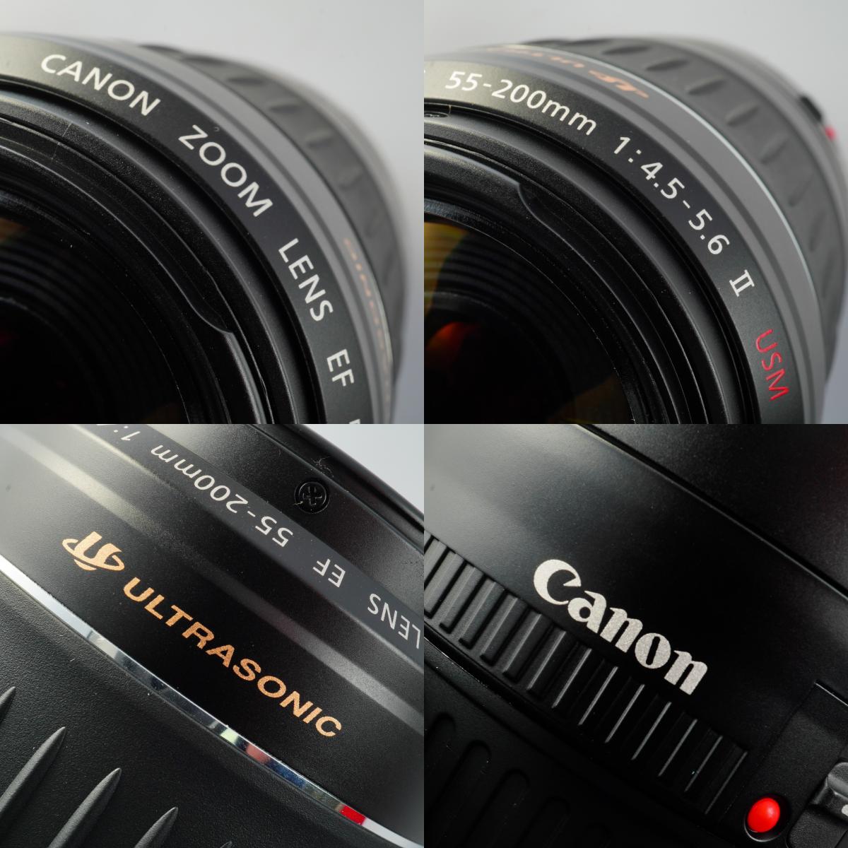 Canon EF 55-200mm F/4.5-5.6 Ⅱ USM ズームレンズ