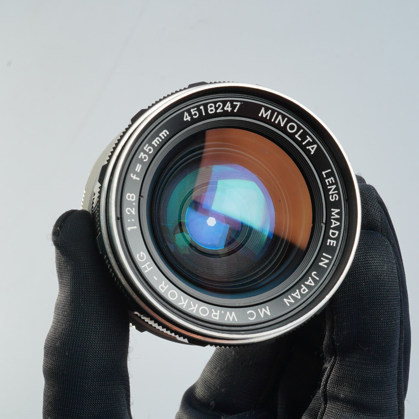 MINOLTA MC W.ROKKOR-HG 35mm F/2.8 単焦点レンズ