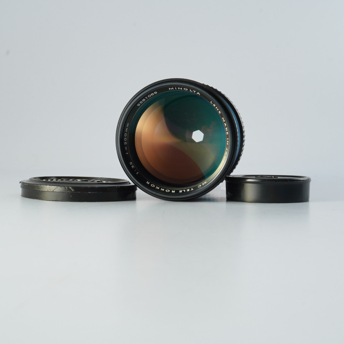 MINOLTA MC TELE ROKKOR 200mm F/3.5 単焦点レンズ