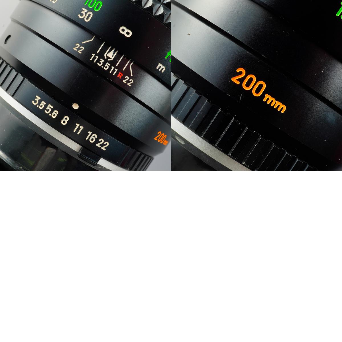 MINOLTA MC TELE ROKKOR 200mm F/3.5 単焦点レンズ