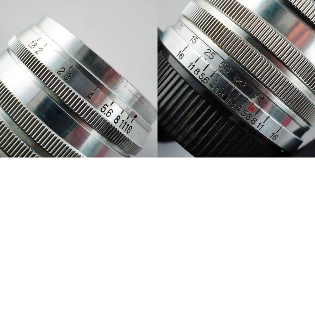 Canon 50mm F/1.8 For L39 単焦点レンズ