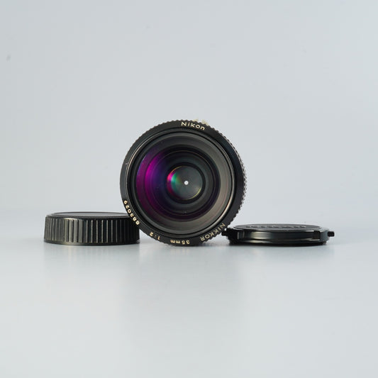Nikon 非Ai Nikkor 35mm F/2 単焦点レンズ