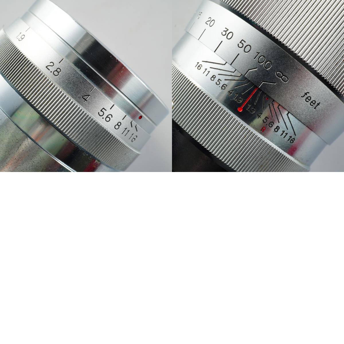 Canon 85mm F/1.9 L39 LTM 単焦点レンズ