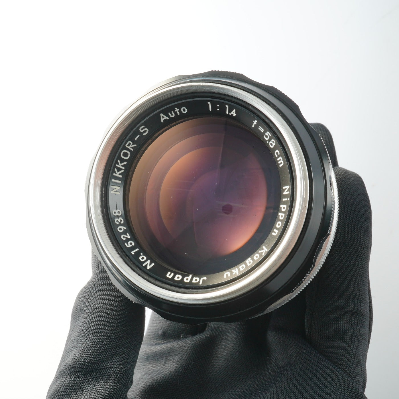 Nikon Nikkor-S Auto 5.8cm 58mm F/1.4 PAT PEND 非Ai 単焦点レンズ