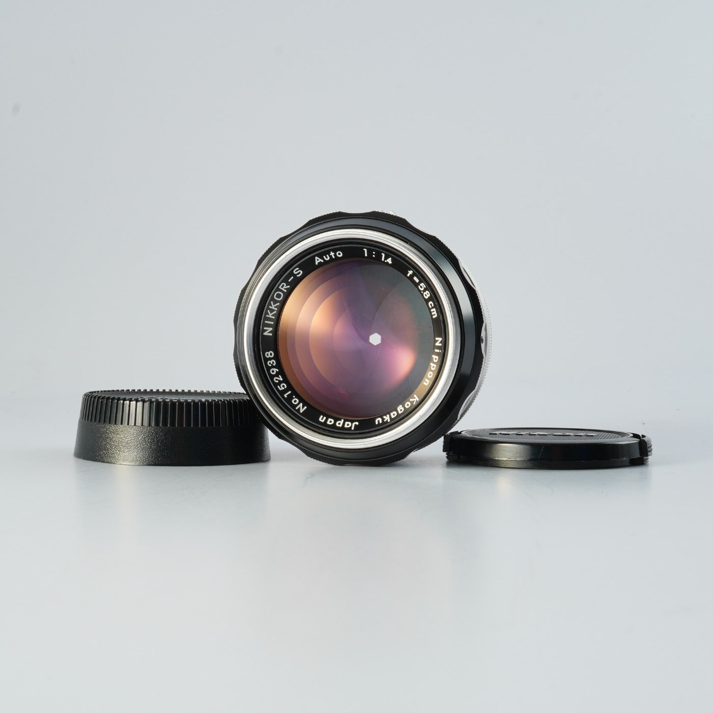 Nikon Nikkor-S Auto 5.8cm 58mm F/1.4 PAT PEND 非Ai 単焦点レンズ
