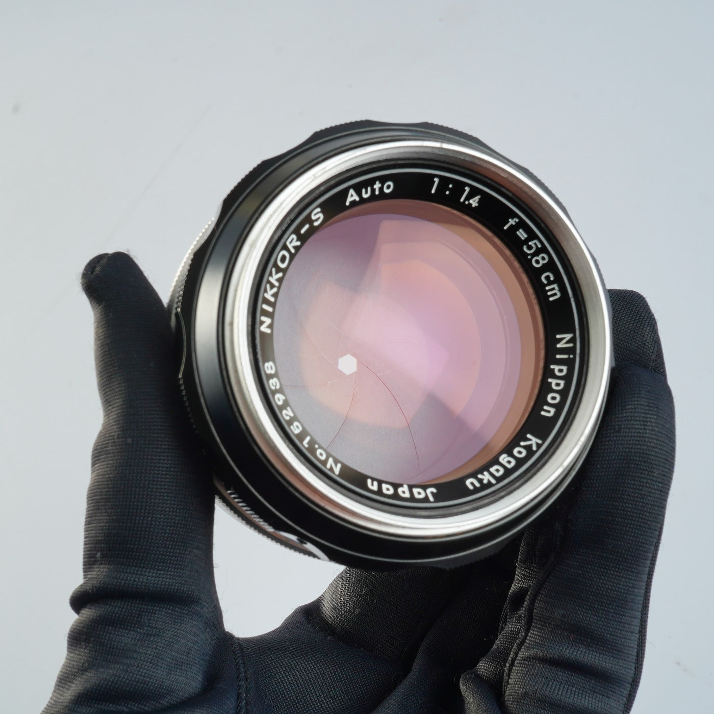 Nikon Nikkor-S Auto 5.8cm 58mm F/1.4 PAT PEND 非Ai 単焦点レンズ
