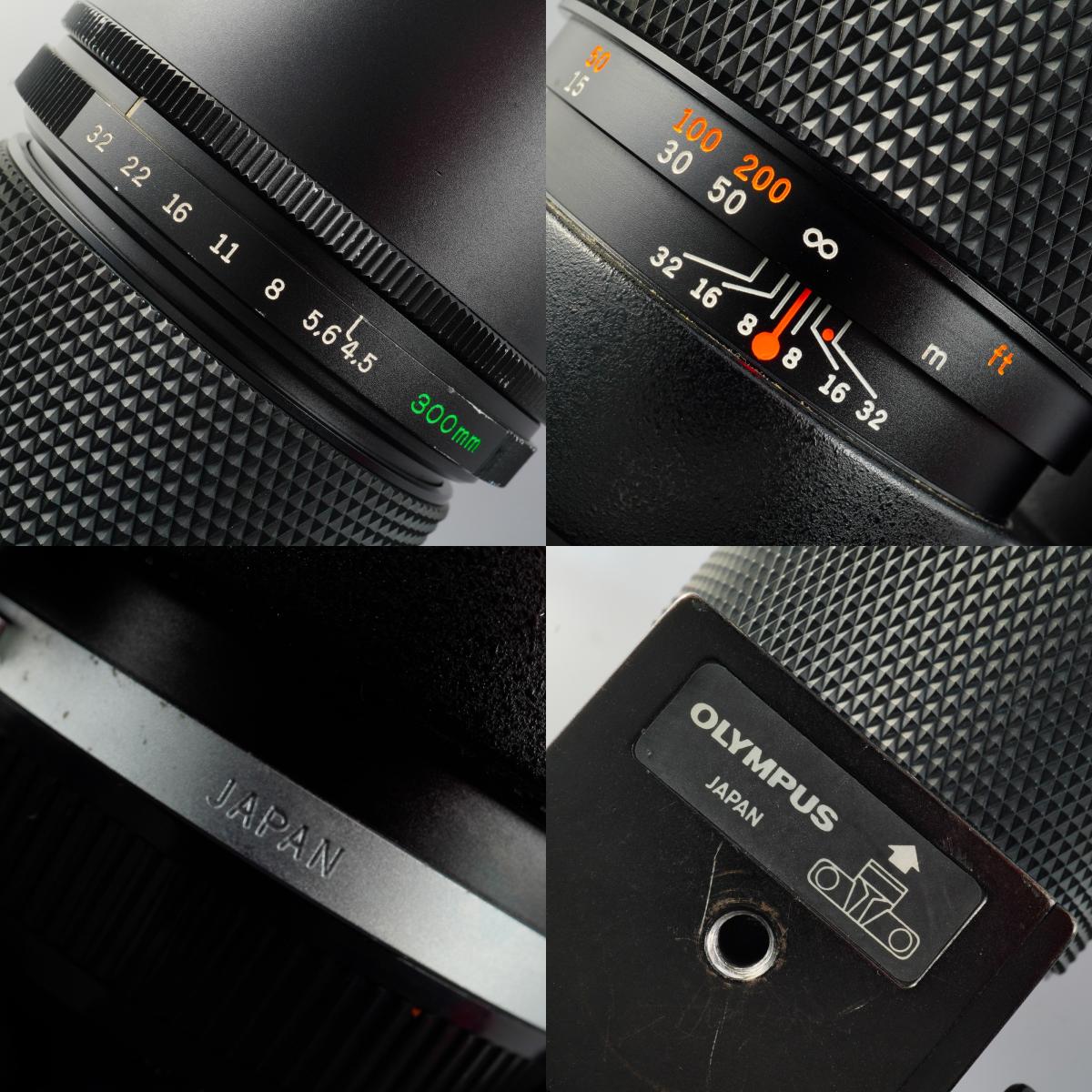 OLYMPUS OM-SYSTEM ZUIKO AUTO-T 300mm F/4.5 単焦点レンズ