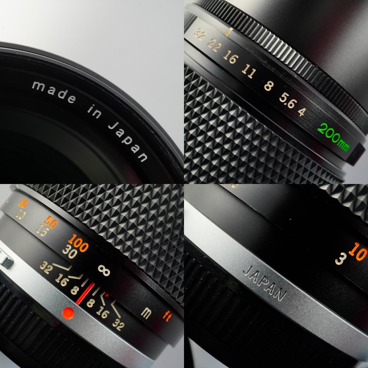 OLYMPUS OM-SYSTEM ZUIKO AUTO-T 200mm F/4 単焦点レンズ