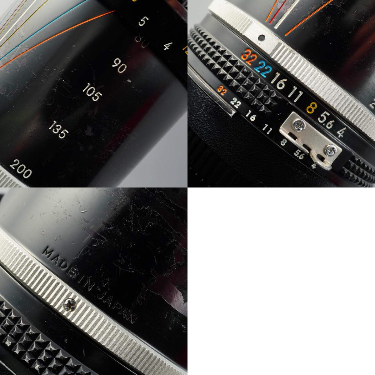 Nikon Ai-S Zoom NIKKOR 80-200mm F/4 ズームレンズ