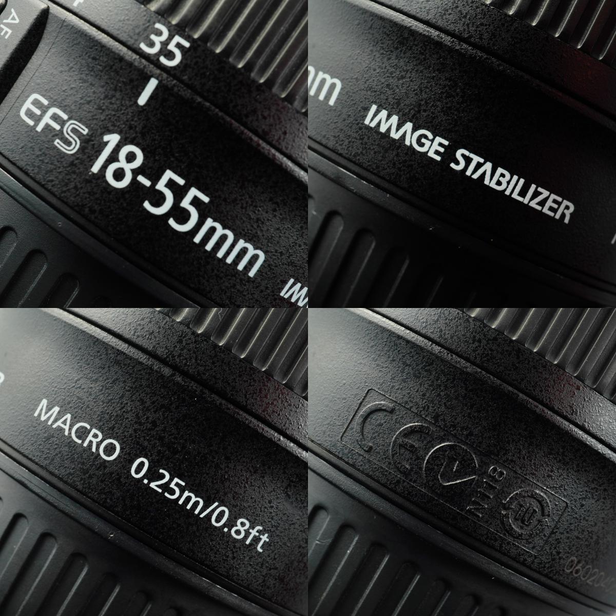 Canon EF-S 18-55mm f/3.5-5.6 IS STM ズームレンズ