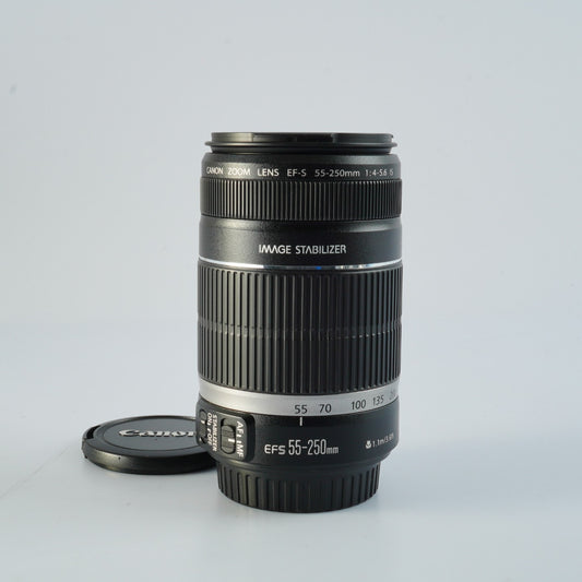 Canon EF-S 55-250mm F/4-5.6 IS ズームレンズ