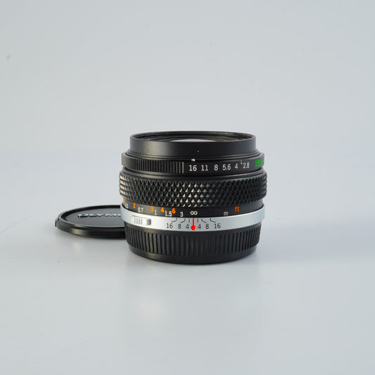 OLYMPUS OM SYSTEM Zuiko Auto-W 35mm F/2.8 単焦点レンズ