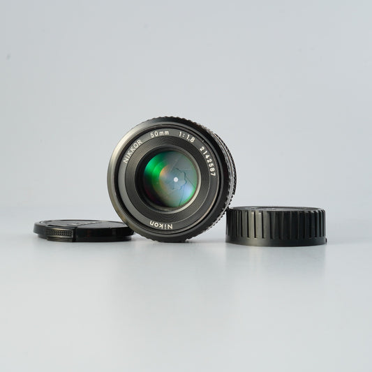 Nikon NIKKOR 50mm F/1.8 Ai-S 単焦点レンズ