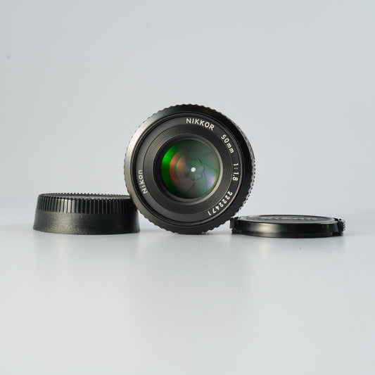 Nikon NIKKOR 50mm F/1.8 Ai-S 単焦点レンズ