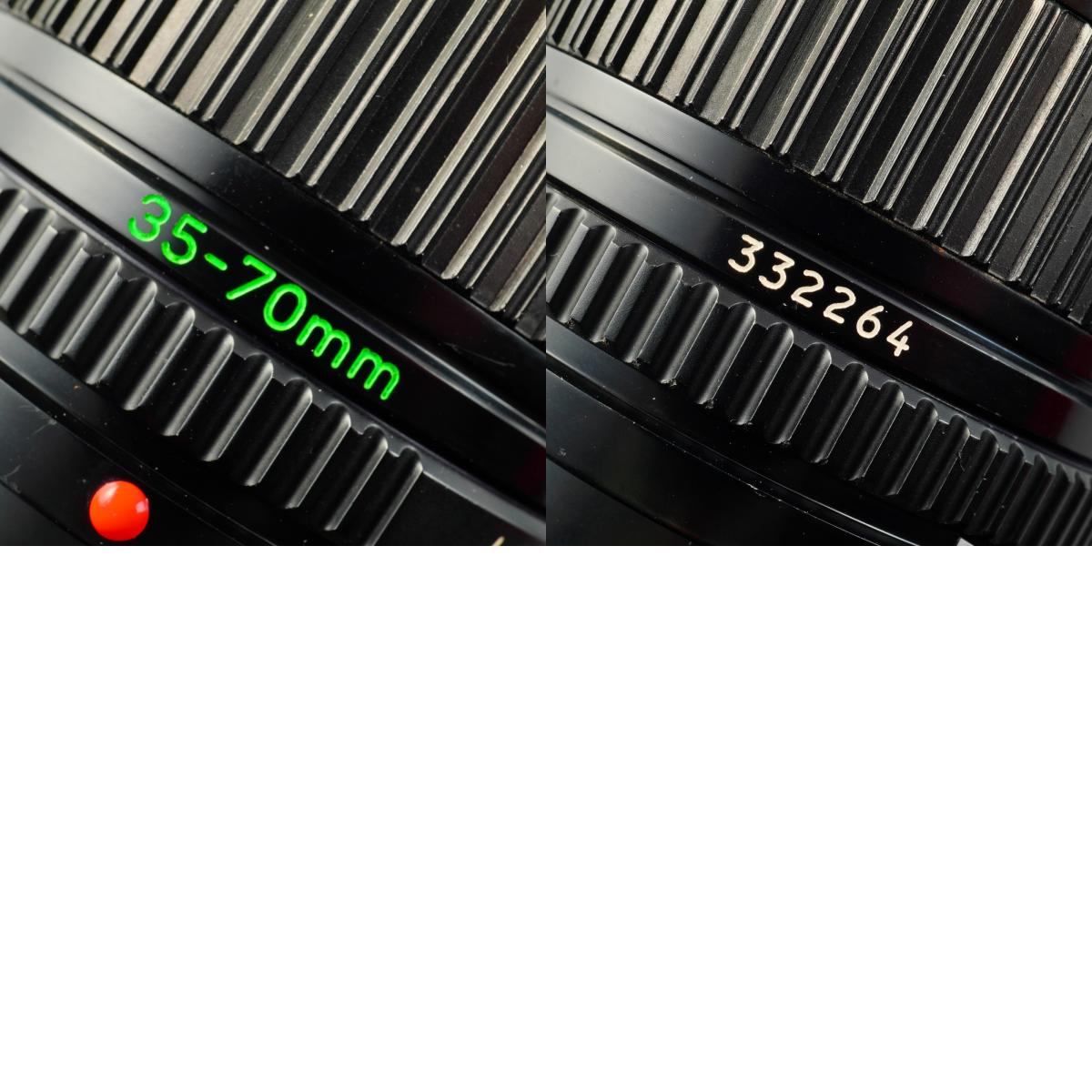 Canon FD 35-70mm F/4 ズームレンズ