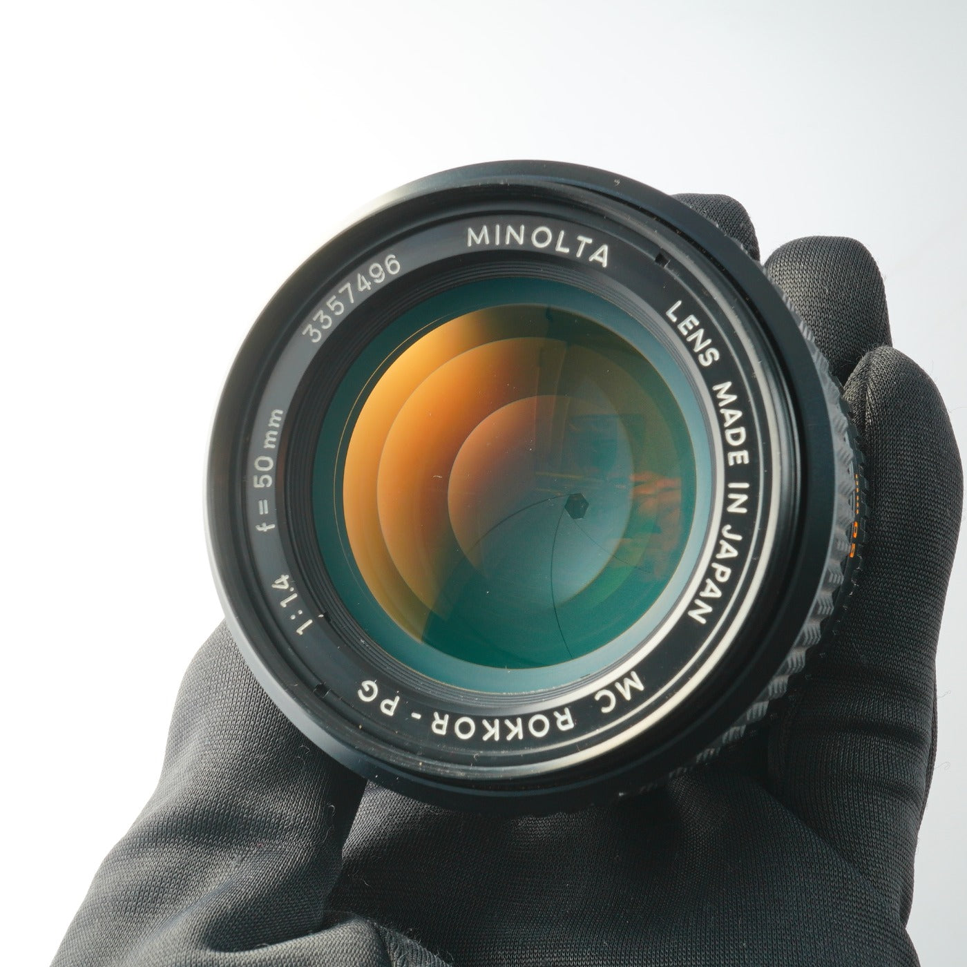MINOLTA MC ROKKOR-PG 50mm F/1.4 単焦点レンズ