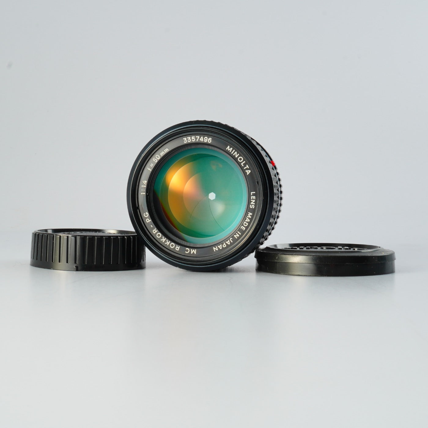 MINOLTA MC ROKKOR-PG 50mm F/1.4 単焦点レンズ