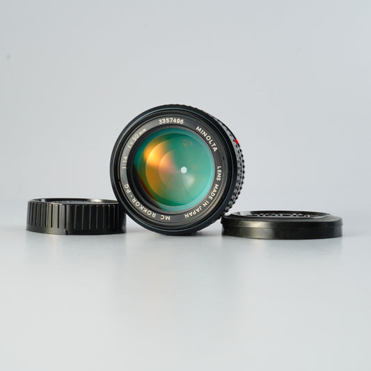 MINOLTA MC ROKKOR-PG 50mm F/1.4 単焦点レンズ