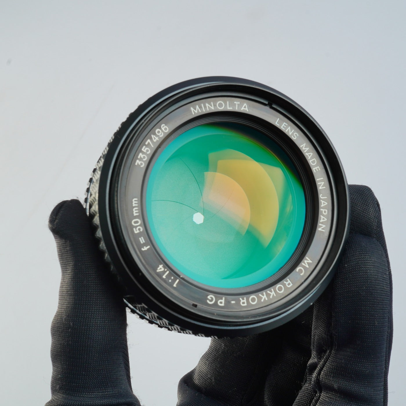 MINOLTA MC ROKKOR-PG 50mm F/1.4 単焦点レンズ